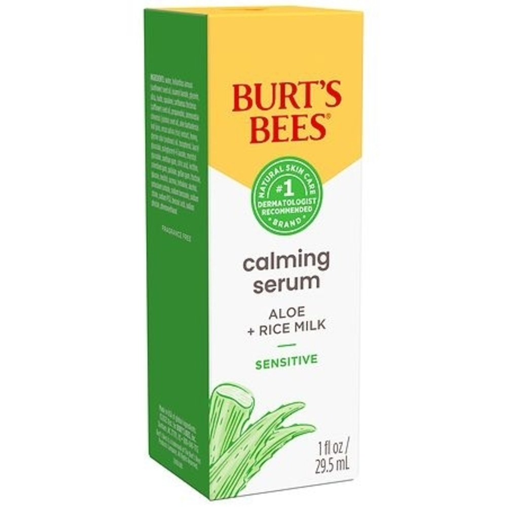 Burt's Bees Calming Serum with Aloe and Rice Milk Sensitive Skincare